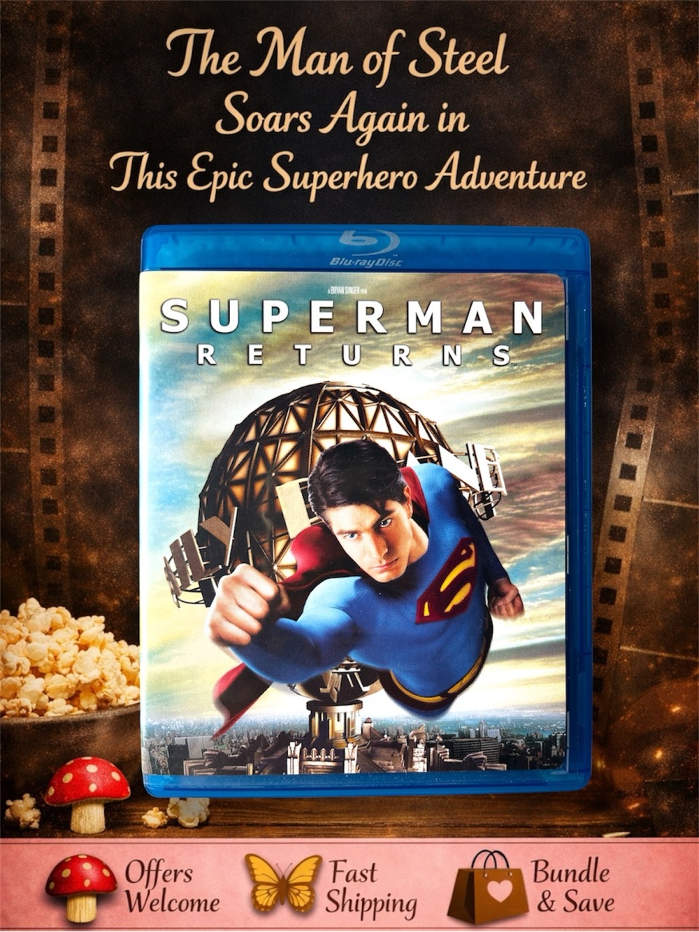 Superman Returns Blu-ray DC Comics Superhero Movie